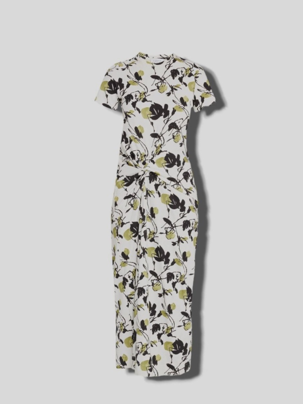 Tanya Taylor Ira Floral Midi Dress XS NWT | Summer Wedding Guest Garden Party - Picture 10 of 11